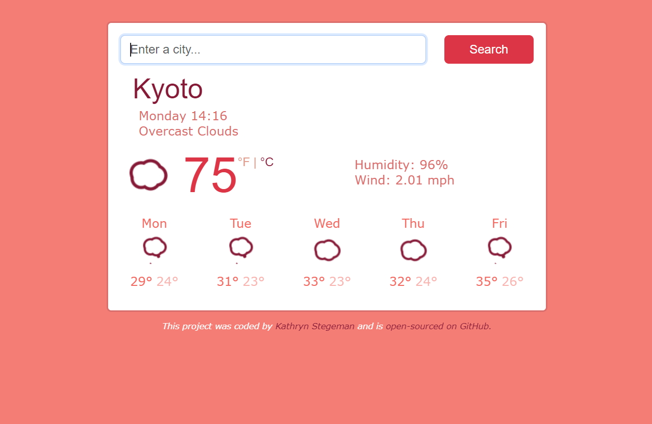 React Weather App